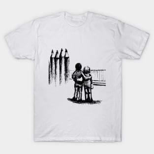 Children and pencils T-Shirt